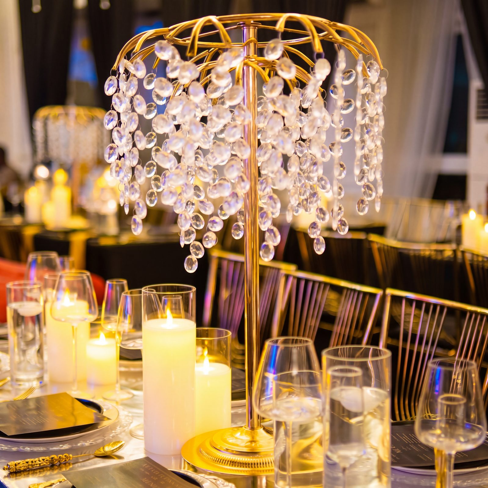 Elegant event decoration by Ma'jestik Events Lagos
