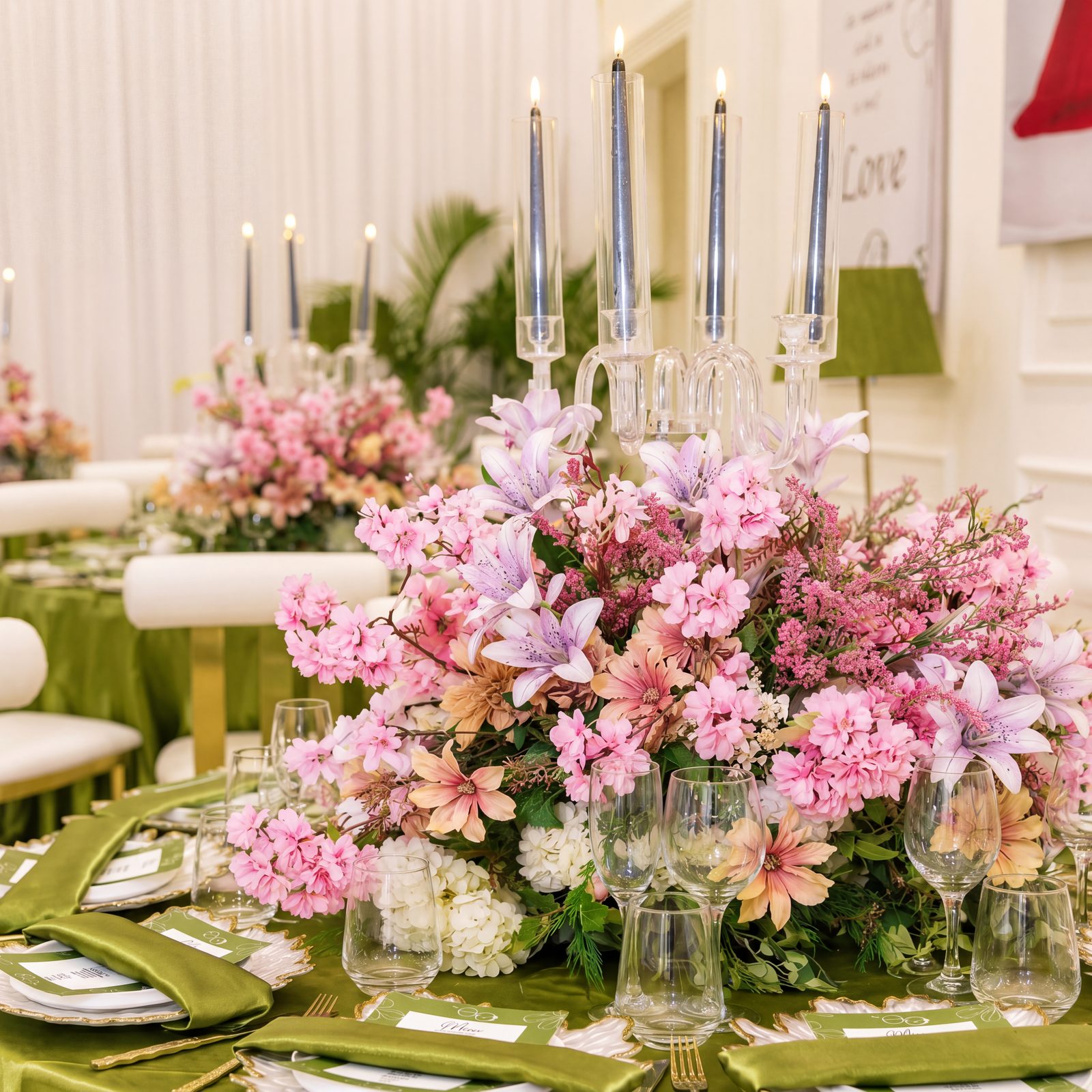 Event colour scheme guide for Lagos events